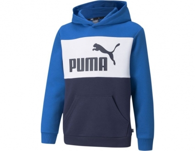 Puma Sweat C/ Capuz ESS+ Colorblock Jr